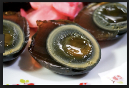 Now THIS I loved - century egg (Photo: Aroma Cookery)